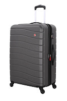 Чемодан SWISSGEAR ALVERSTONE, серый, AБC-пластик, 51,5 x 31 x 77 см, 96 л