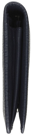 Кошелёк женский BUGATTI Lady Top, тёмно-синий, натуральная воловья кожа, 19,5х2х11,2 см