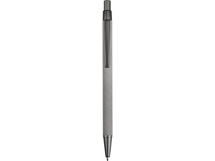 Ручка шариковая Stone Soft Touch Requis, металлическая, софт тач темно-серая