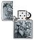 Зажигалка ZIPPO Mystical Beings Design с покрытием Brushed Chrome, латунь/сталь, серебристая, 38x13x57 мм small_img_4