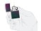 Зажигалка ZIPPO Classic с покрытием Iridescent, латунь/сталь, фиолетовая, матовая, 38x13x57 мм small_img_5