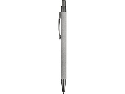 Ручка шариковая Stone Soft Touch Requis, металлическая, софт тач темно-серая
