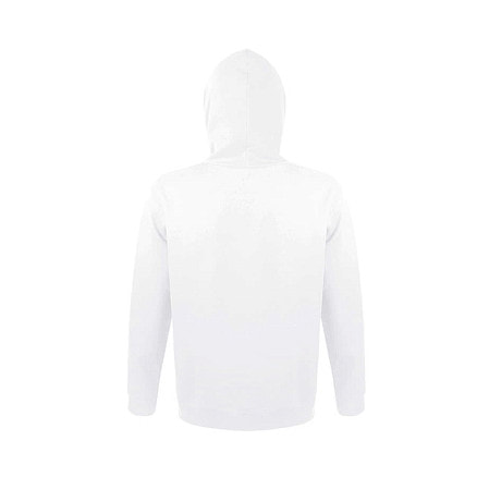 Толстовка мужская с капюшоном SNAKE, белый, XS, 50% хлопок, 50% полиэстер, 280 г/м2