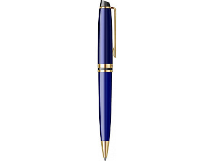 Шариковая ручка Waterman Expert Blue Lacquer GT, цвет чернил: синий М