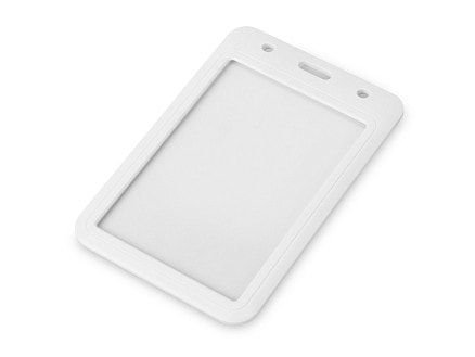 Держатель для бейджа Slat max 1, белый