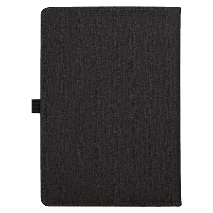 Ежедневник  Smart Wallet Cambric  A5, черный, недатированный, в твердой обложке с поролоном