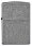 Зажигалка ZIPPO Classic с покрытием ™Plate, латунь/сталь, серебристая, матовая, 38x13x57 мм_СЕРЕБРИСТЫЙ