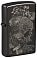 Зажигалка ZIPPO Skull с покрытием High Polish Black, латунь/сталь, черная, глянцевая, 38x13x57 мм small_img_1