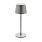 Настольная лампа Zenic из переработанного пластика RCS_СЕРЕБРЯНЫЙ