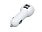 Автомобильная зарядка CC-01, 2 USB порта, белый цвет._БЕЛЫЙ