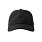 Бейсболка DAD HAT-S, 6 клиньев, металлическая застежка_ЧЕРНЫЙ