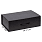 Подарочная коробка, размер 38,5*26*10,5 см, Solution Prestige Big Case Soft с магнитным клапаном и ручкой , с EVA ложементом 36,8*25,1*4 см под индивидуальную вырубку  , черная,_ЧЕРНЫЙ, БУМАГА ПОД ЛЁН
