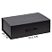 Подарочная коробка, размер 38,5*26*10,5 см, Solution Prestige Big Case Soft с магнитным клапаном и ручкой , с EVA ложементом 36,8*25,1*4 см под индивидуальную вырубку  , черная, small_img_1