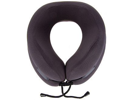 Подушка для путешествий с эффектом памяти Memo Pillow PRO M/L Basque Black