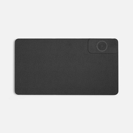 Складной стол для ноутбука с беспроводной зарядкой Kickstand Table, серый