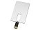 Флеш-карта USB 2.0 16 Gb в виде металлической карты Card Metal, серебристый small_img_2