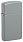Зажигалка ZIPPO Slim® с покрытием Flat Grey, латунь/сталь, серая, глянцевая, 29x10x60 мм_СЕРЫЙ