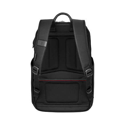 Рюкзак VICTORINOX Architecture Urban2 Deluxe Backpack 15”, черный, полиэстер/кожа, 31x23x46 см, 23 л
