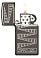 Зажигалка 65th Anniversary Zippo Slim® с покрытием Black Ice®, латунь/сталь, чёрная, 29x10x60 мм small_img_3