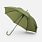 Зонт-трость Jolly Brolly, зеленый (хаки)_ЗЕЛЕНЫЙ (ХАКИ)