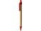 Ручка шариковая ALDER из переработанного картона, натуральный/красный small_img_2
