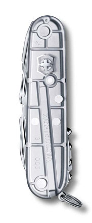 Нож перочинный VICTORINOX Swiss Champ, 91 мм, 31 функция, полупрозрачный серебристый