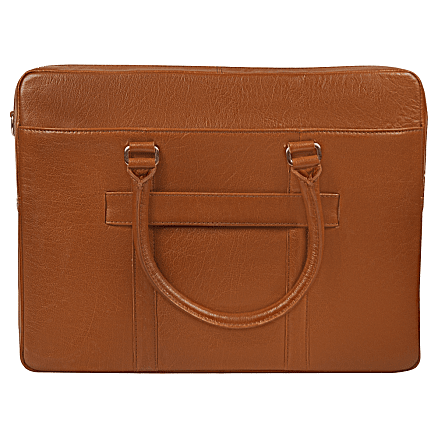 Портфель для ноутбука Vancouver Buffalino Leather из натуральной кожи, коричневый