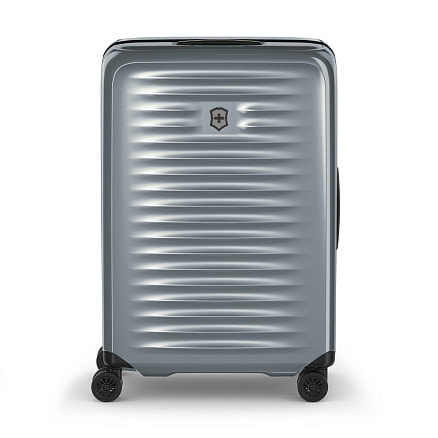 Чемодан VICTORINOX Airox, серебристый, 100% поликарбонат Makrolon, 46x29x69 см, 74 л