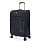 Чемодан TORBER Brosno, чёрный, нейлон 600D, 43,5 х 26х 68 см, 56 л_ЧЕРНЫЙ-BLACK