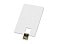 Флеш-карта USB 2.0 16 Gb в виде пластиковой карты Card, белый small_img_2