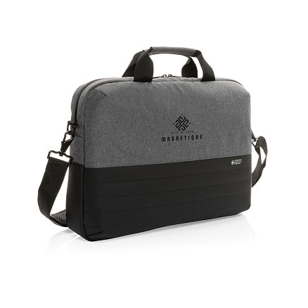 Сумка для ноутбука Swiss Peak с RFID-защитой из rPET AWARE™, 15,6’’