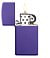 Зажигалка ZIPPO Slim® с покрытием Purple Matte, латунь/сталь, фиолетовая, матовая, 29x10x60 мм small_img_3