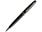 Шариковая ручка Waterman Expert Black, цвет чернил Mblue, в подарочной упаковке_ЧЕРНЫЙ, СЕРЕБРИСТЫЙ