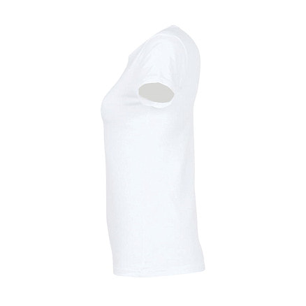 Футболка женская MISS, белый, S, 100% хлопок, 150 г/м2