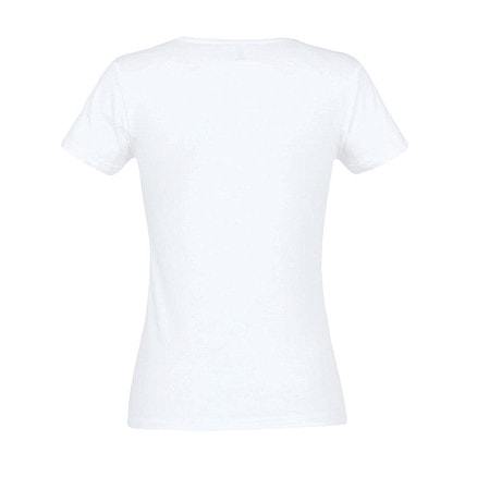 Футболка женская MISS, белый, S, 100% хлопок, 150 г/м2