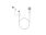 Кабель Mi 2-in-1 USB Cable Micro-USB to Type C 30см SJX02ZM (SJV4083TY)_БЕЛЫЙ