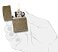 Зажигалка ZIPPO, с покрытием Anitque Brass™, латунь/сталь, матовая, 38x13x57 мм small_img_2