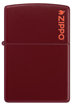 Зажигалка ZIPPO Classic с покрытием Merlot, латунь/сталь, бордовая, глянцевая, 38x13x57 мм