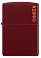 Зажигалка ZIPPO Classic с покрытием Merlot, латунь/сталь, бордовая, глянцевая, 38x13x57 мм small_img_2