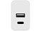 Сетевое зарядное устройство c выходами USB-A и USB-C Recharger, 10 Вт, белый small_img_3