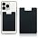 Держатель карт на телефоне SlimPocket, чёрный_ЧЕРНЫЙ