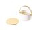Свеча Valerie Concept с крышкой CNDL 5 BG, белый/бежевый small_img_1