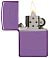 Зажигалка ZIPPO Classic с покрытием Abyss™, латунь/сталь, фиолетовая, глянцевая, 38x13x57 мм small_img_2