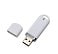 Флеш накопитель USB 2.0 Memo 16GB, пластик Софт Тач, белый/белый small_img_2