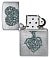 Зажигалка ZIPPO Rooted in Love Design с покрытием Brushed Chrome, латунь/сталь, серебристая, 38x13x57 мм small_img_4