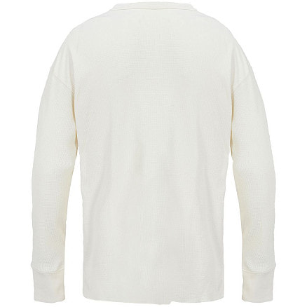 Футболка с длинным рукавом Thermal T, бежевая (неокрашенная)