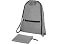 Складной рюкзак со шнурком Hoss, heather medium grey small_img_1
