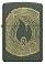 Зажигалка ZIPPO Wood Ring с покрытием Green Matte, латунь/сталь, зеленая, матовая, 38x13x57 мм small_img_2