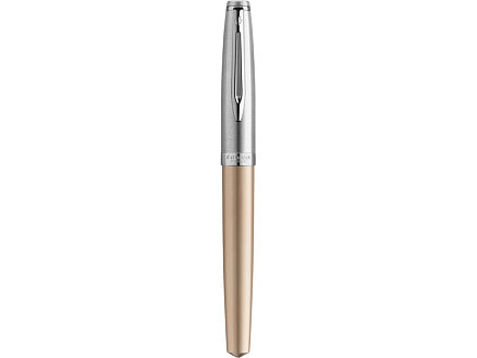 Перьевая ручка Waterman  Embleme цвет GOLD CT, цвет чернил: черный