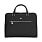 Портфель VICTORINOX Victoria Signature Briefcase, черный, нейлон/кожа, 42x13x30 см, 13 л_ЧЕРНЫЙ
